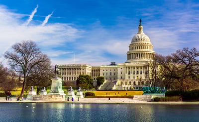 The Capitol and Reflecting Pool in Washington, DC. The Capitol and Reflecting Pool in Washington, DC.